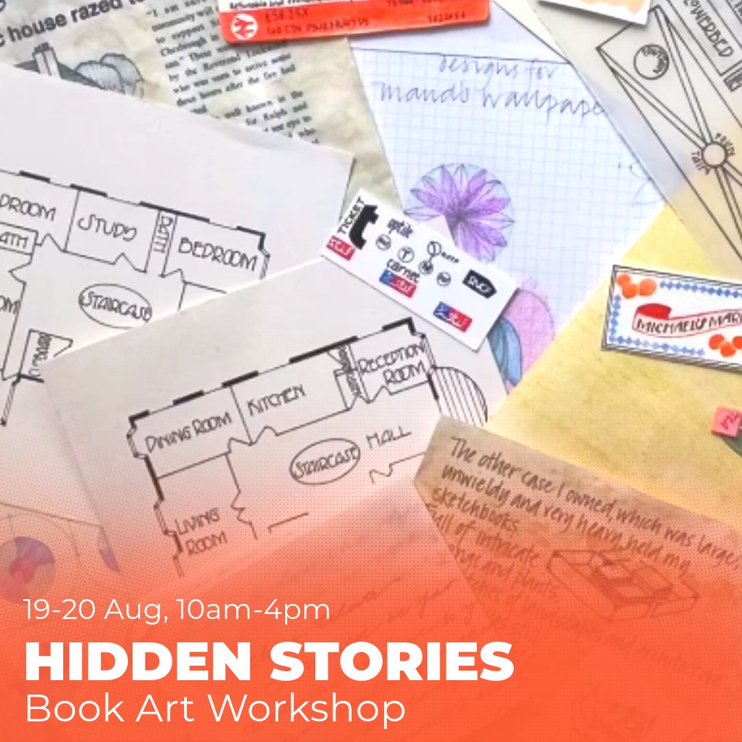 Paper Ink Print Festival (@paper_ink_print) on Twitter photo Join Hidden Stories: Book Art 2-day class on 19-20 Aug, 10am-4pm! Let's create something amazing together! @landmarkarts📚🎨✨ #BookArt #ArtClasses #VisualStorytelling #landmarkartscentre Join Hidden Stories: Book Art 2-day class on 19-20 Aug, 10am-4pm! Let's create something amazing together! @landmarkarts📚🎨✨ #BookArt #ArtClasses #VisualStorytelling #landmarkartscentre