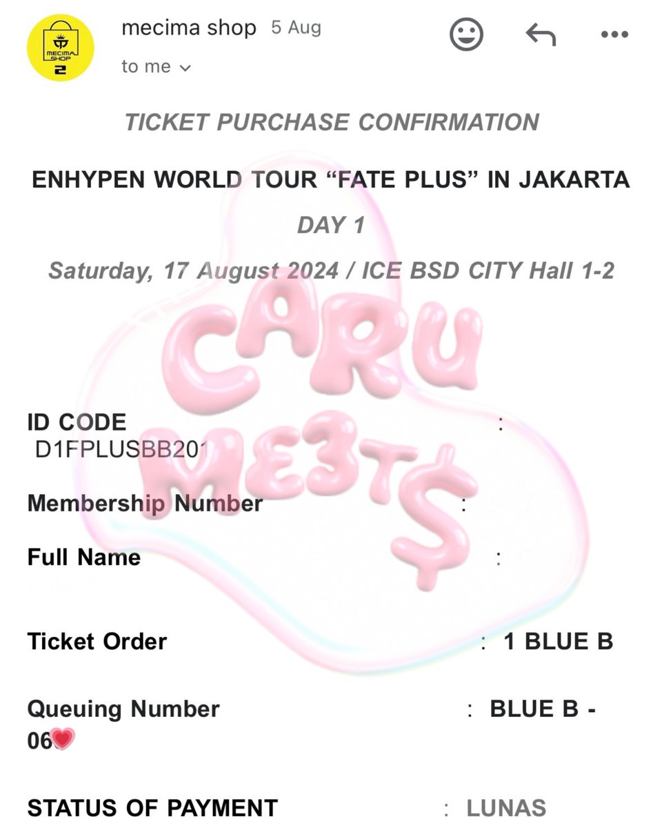 JASTIP TIKET KONSER tweet media