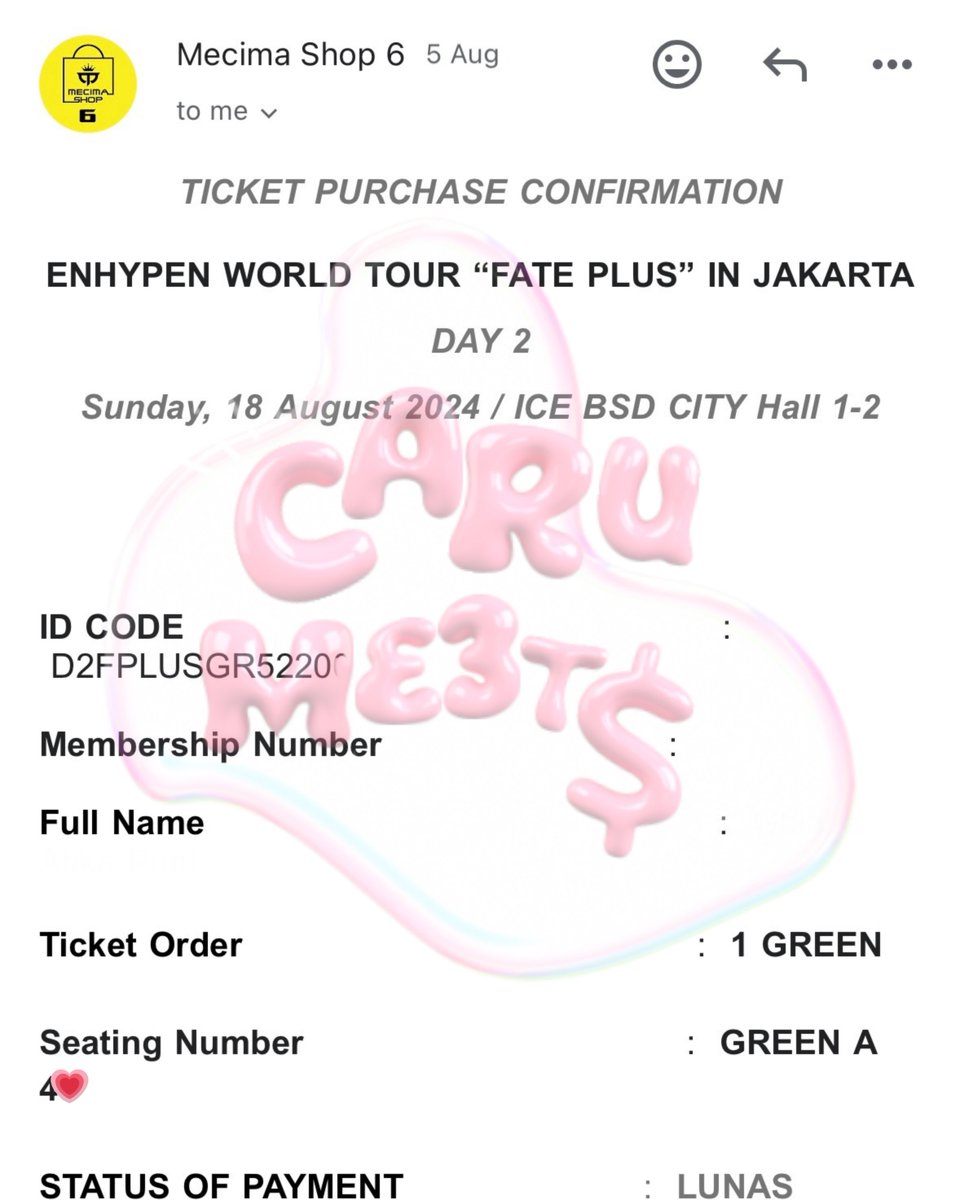 JASTIP TIKET KONSER tweet media