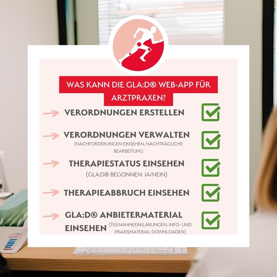 Warum die GLA:D (Web)App? 💻 Weil es ein All-in-One System für Patienten und Leistungserbringer ist. Verordnungen, Dokumente und Patienten organisieren 👨‍⚕️ 
Viele Funktionen in einem System vereint und keine ressourcenaufwändige Verwaltung mehr ✔
#glad #arthrose #physiotherapie