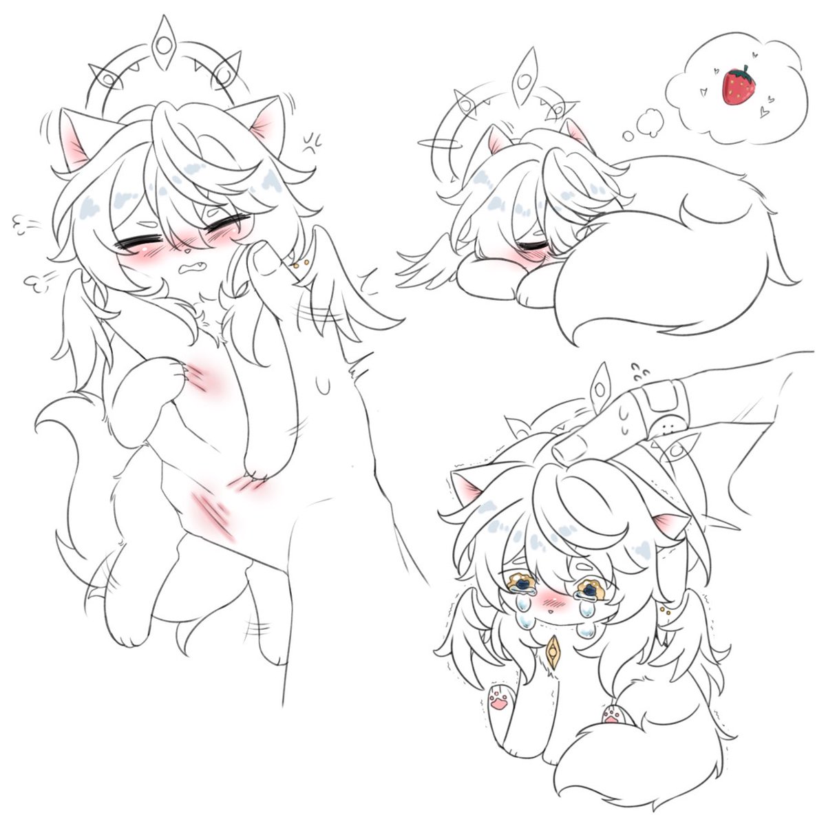 NattoNkk's tweet photo. 🐱🪽 https://t.co/erwEGoxLDn