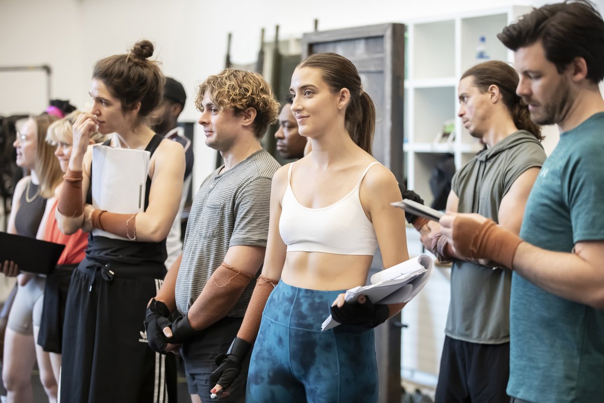 War Horse (@warhorseonstage) on Twitter photo Step inside the #WarHorseOnStage rehearsal room. 👀
Performances begin 5 September <a href="/NewWimbTheatre/">New Wimbledon Theatre</a>.
🎟️: warhorseonstage.com
📸: <a href="/peachyraith/">Pamela Raith</a> Step inside the #WarHorseOnStage rehearsal room. 👀
Performances begin 5 September <a href="/NewWimbTheatre/">New Wimbledon Theatre</a>.
🎟️: warhorseonstage.com
📸: <a href="/peachyraith/">Pamela Raith</a>