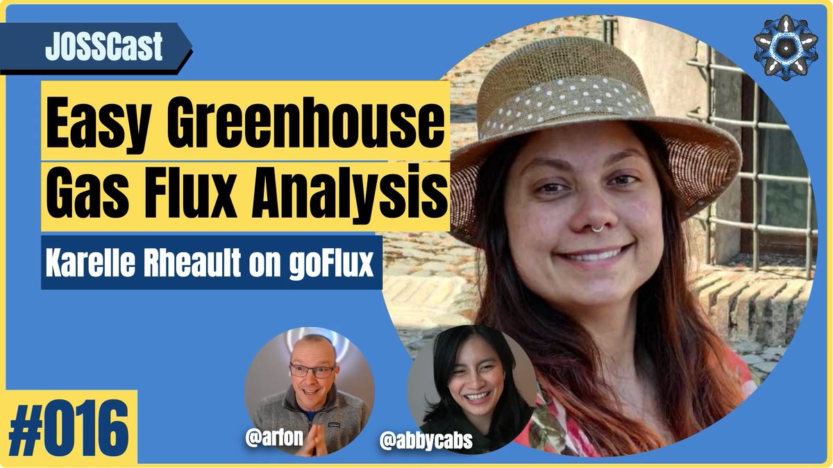 Karelle Rheault (@karellerheault) on Twitter photo Recently, I got the honor to be interviewed on JOSSCast by <a href="/abbycabs/">Abby Cabunoc Mayes</a> and <a href="/arfon/">Arfon Smith</a> to talk the R package goFlux.
Find the interview on Spotify, Youtube or Apple Podcasts 👇
🎙 podcasters.spotify.com/pod/show/jossc…
📢 youtu.be/x_n5oLhFSUw?si…
🍏 podcasts.apple.com/ca/podcast/gre… Recently, I got the honor to be interviewed on JOSSCast by <a href="/abbycabs/">Abby Cabunoc Mayes</a> and <a href="/arfon/">Arfon Smith</a> to talk the R package goFlux.
Find the interview on Spotify, Youtube or Apple Podcasts 👇
🎙 podcasters.spotify.com/pod/show/jossc…
📢 youtu.be/x_n5oLhFSUw?si…
🍏 podcasts.apple.com/ca/podcast/gre…