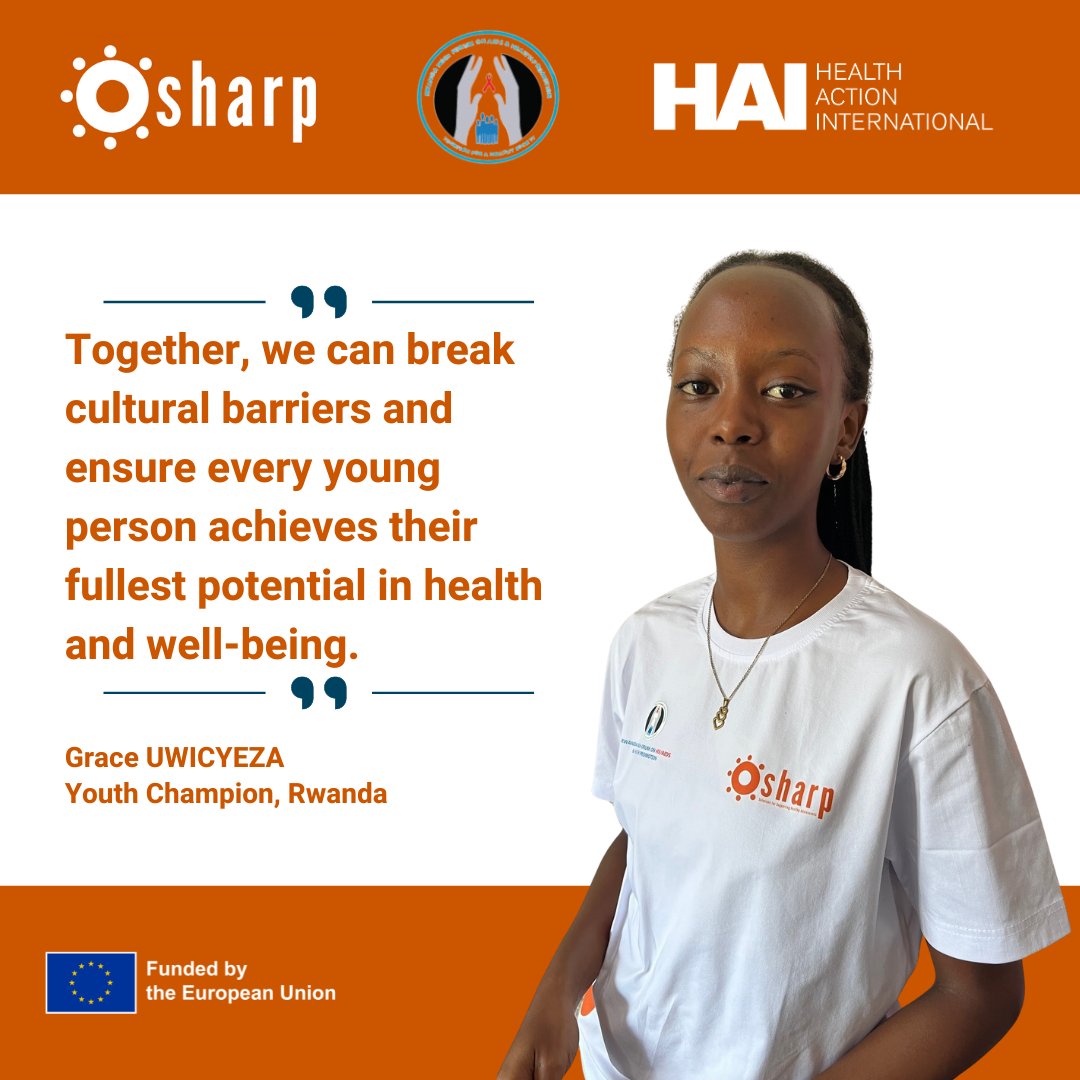 HAImedicines's tweet photo. This is Grace, a SHARP youth champion dedicated to fostering girls' education &amp; empowerment, and promoting adolescent SRHR. With the commitment of champions like Grace, the SHARP project helps to improve access to SRH services &amp; commodities. https://t.co/hQ7847Jeg7