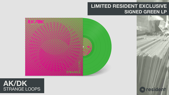 RESIDENT EXCLUSIVE *SIGNED* COLOURWAY:

AK/DK
Strange Loops
SIGNED Exclusive Ltd Green LP
Preorder: resident-music.com/productdetails…

The dazzling dynamic duo will return in October with a new album of gnarly Synth-Post-Punk hedonism &amp; - because they’re gorgeous Brightonians &amp; we go way