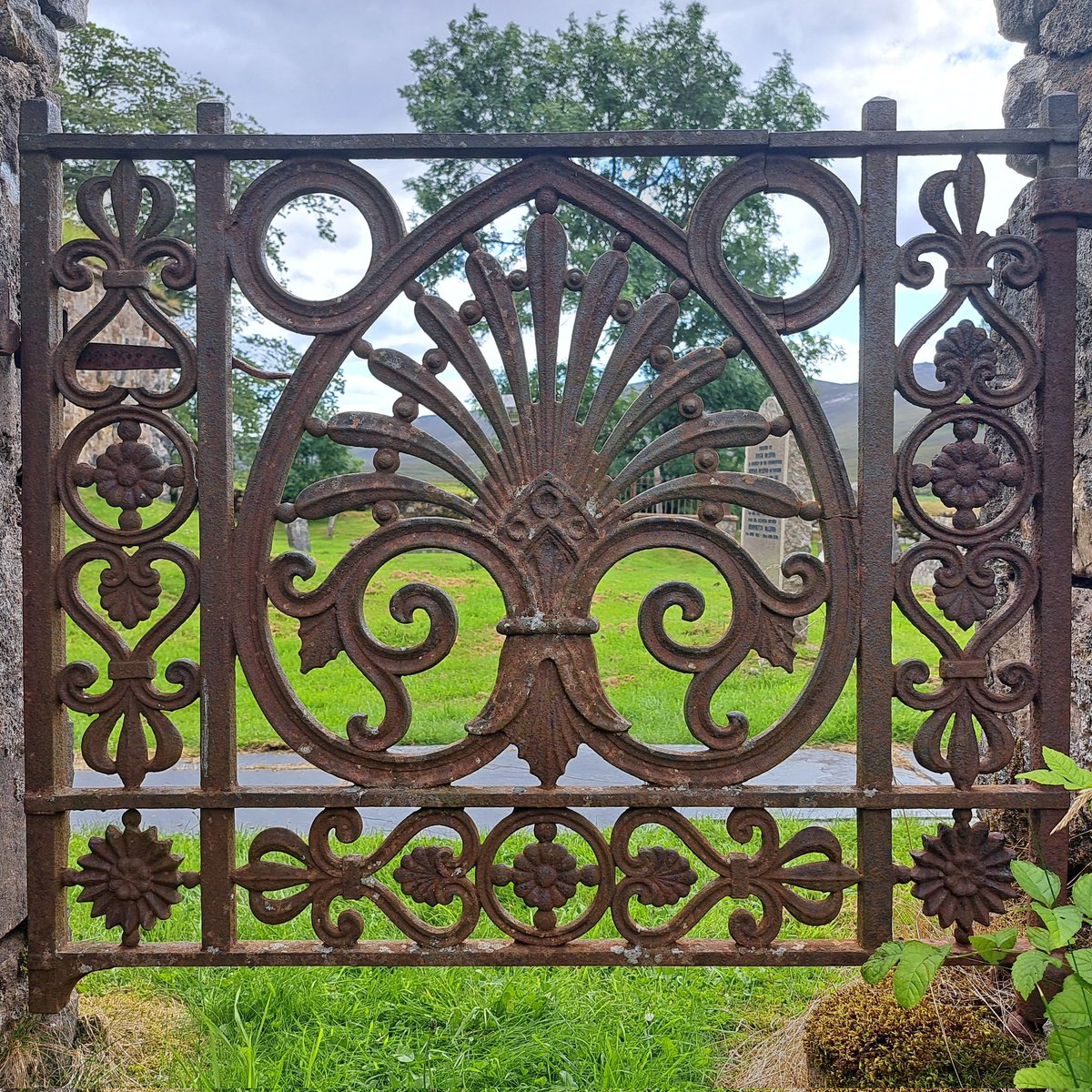 Gate, Inchmadamph old kirk, Assynt. #IronworkThursday