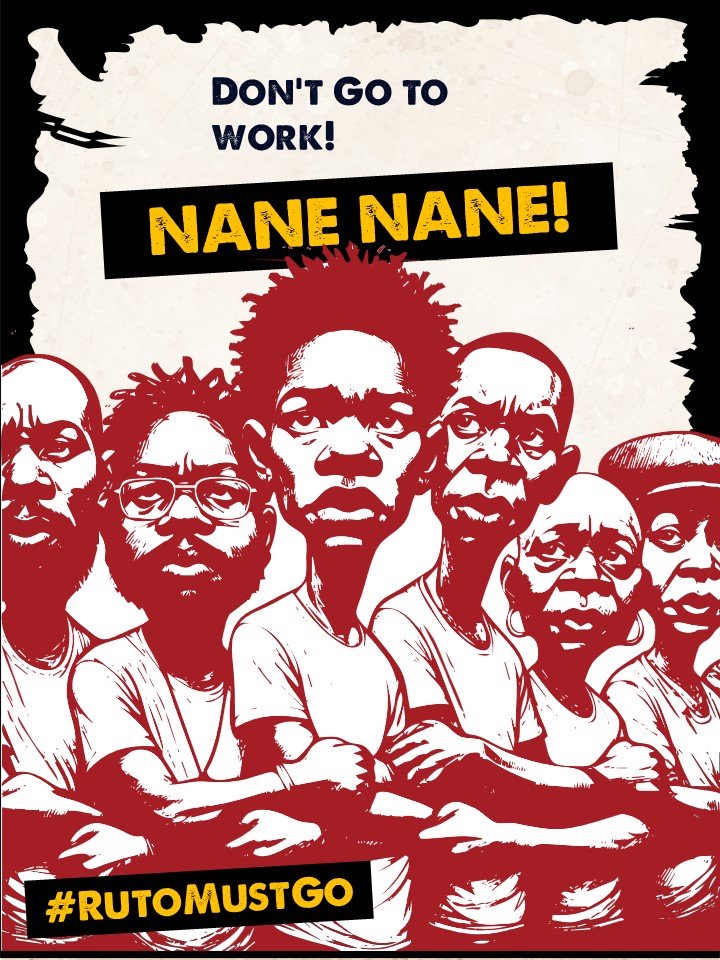 Laikkah's tweet photo. Patriots, this is our chance to make a huge impact! 🌍 Gather in numbers at Nairobi CBD by 2pm for the Nane Nane March. Bring your friends, family, and anyone who believes in change. Together, we’re unstoppable! ✊🚶‍♂️🚶‍♀️ #NaneNaneMarch
#NaneNane  
#RutoMustGo 
#OccupyStateHouse https://t.co/lFhtFJwIHP