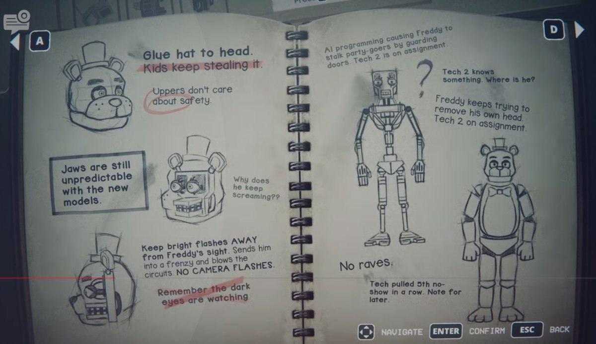 lpwvisage's tweet photo. this is clearly mike’s sketchbook omfg https://t.co/72YPCys2cl