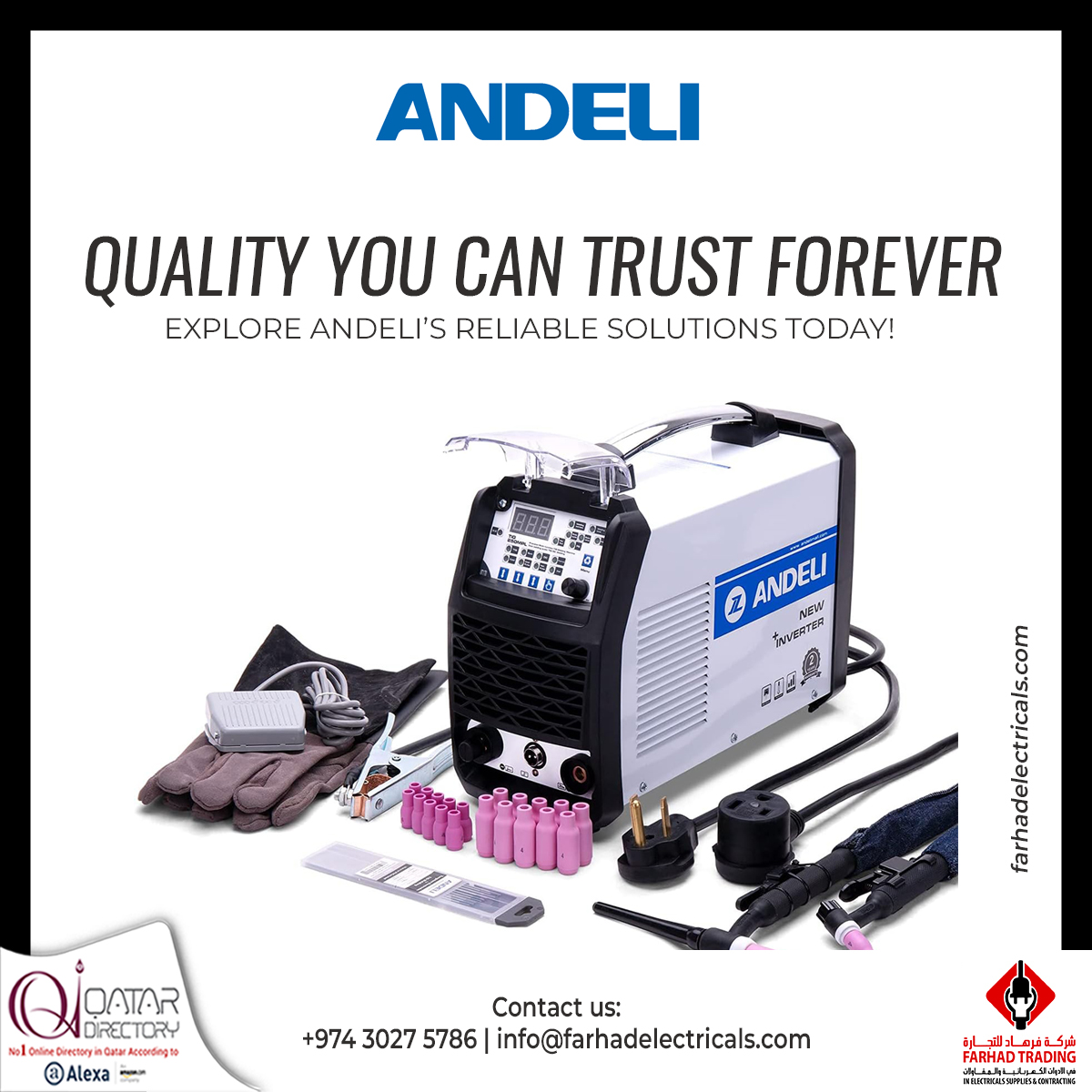 qoagd_rom's tweet image. &quot;Elevate your operations with Andeli’s advanced technology designed for modern demands.&quot;

Visit: qataroilandgasdirectory.com/search-product…

#andeli #airconditioningspareparts #controlsystemsregulators #electricalequipmentaccessories #electronicequipmentaccessories