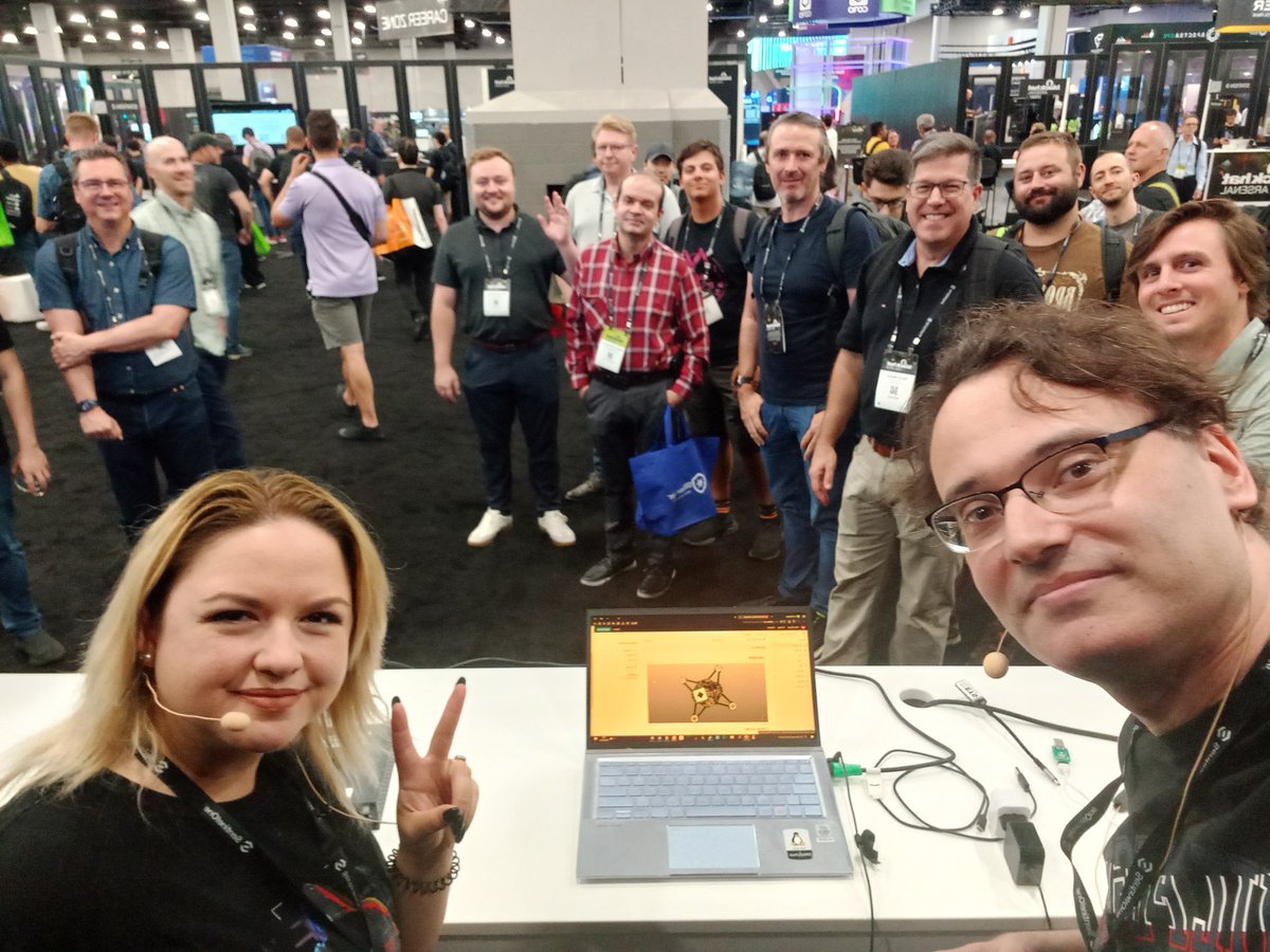 TaiksonTexas's tweet image. Me and @constrainterror had a very good time talking about drones with the people that came to our @BlackHatEvents arsenal stand.

Thanks everyone for coming. See you next sunday at @defcon @DefconParrot