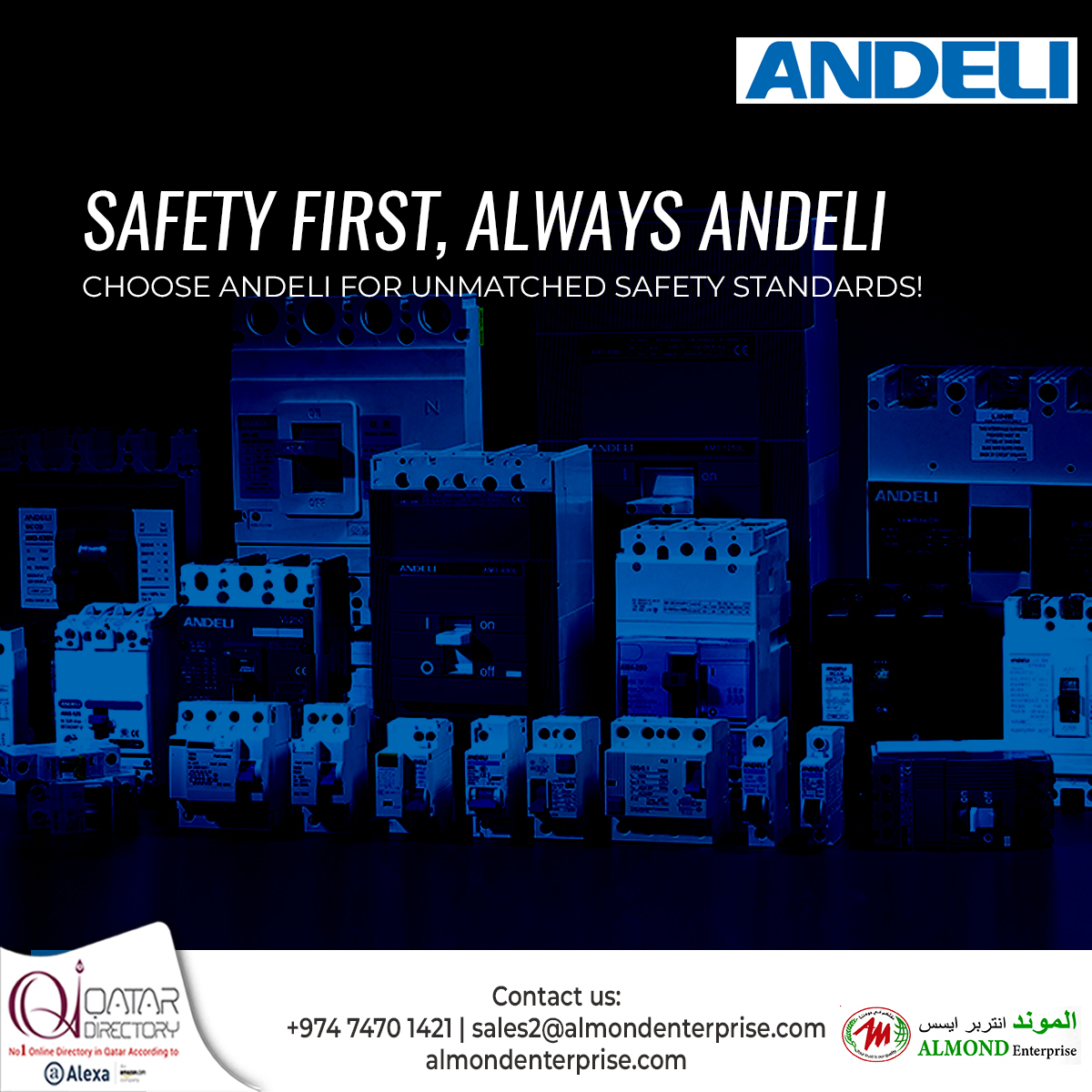 qoagd_rom's tweet image. &quot;Andeli’s electrical excellence: Built for endurance, designed for the future.&quot;

Visit: qataroilandgasdirectory.com/search-product…

#andeli #airconditioningspareparts #controlsystemsregulators #electricalequipmentaccessories #electronicequipmentaccessories