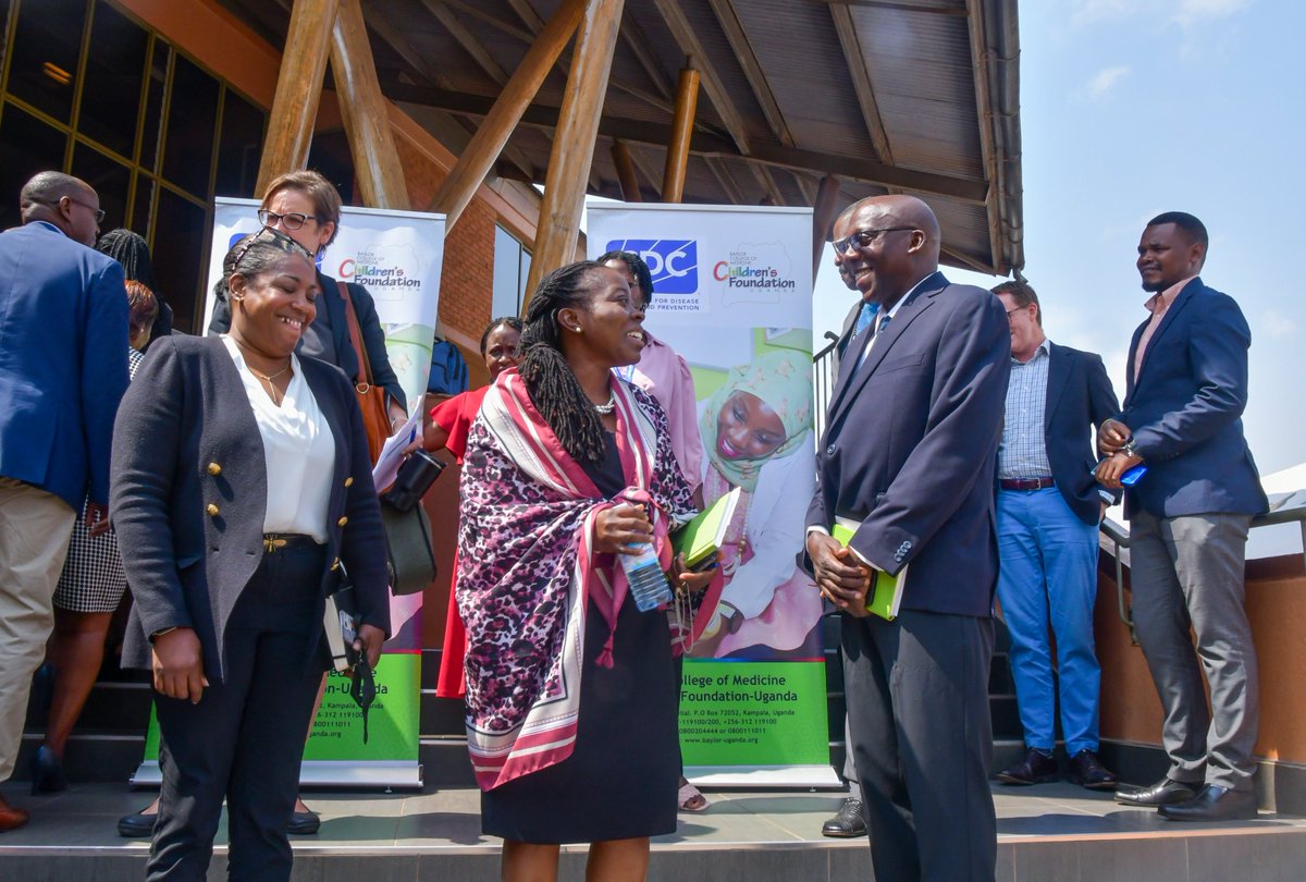 Today, Baylor Foundation Uganda hosted the Quarterly U.S. CDC Uganda Country Leadership Strategic Meeting for implementing partner Executive Directors at the Center of Excellence in Mulago. Positioned at the center in the front is the U.S. CDC Director, Dr. Mary Boyd.