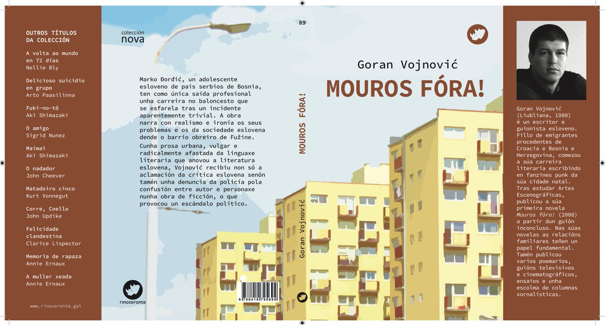 Vai para a imprenta a primeira novela traducida do esloveno ó galego.