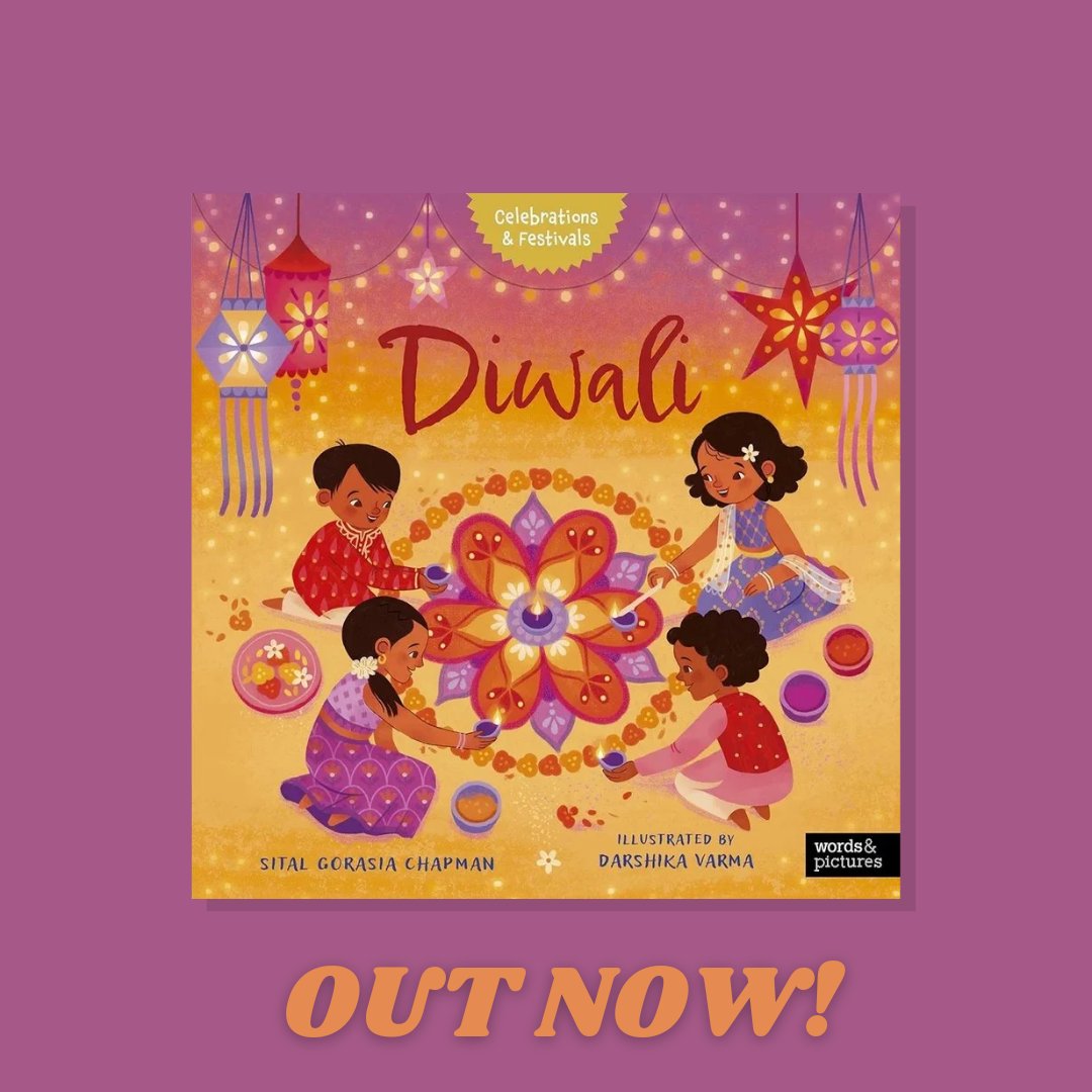 Sital Gorasia Chapman (@sgorasiachapman) on Twitter photo ✨️OUT TODAY!✨️
Discover the joy and meaning of the magical festival of Diwali, a very special time for people all around the world.
🪔Written by me
🪔Illustrated by <a href="/darshika_varma/">Darshika Varma</a>
🪔Published by <a href="/QuartoKids/">Quarto Kids</a>
Available to buy now!
uk.bookshop.org/a/13437/978071… ✨️OUT TODAY!✨️
Discover the joy and meaning of the magical festival of Diwali, a very special time for people all around the world.
🪔Written by me
🪔Illustrated by <a href="/darshika_varma/">Darshika Varma</a>
🪔Published by <a href="/QuartoKids/">Quarto Kids</a>
Available to buy now!
uk.bookshop.org/a/13437/978071…