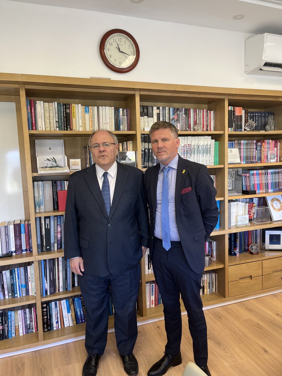 Ambassador of Sweden to Israel (@sweambisrael) on Twitter photo Soon leaving Israel. Sad to say good bye and thank you to <a href="/AmbDaniDayan/">Dani Dayan</a> Thank you for amazing cooperation between <a href="/yadvashem/">Yad Vashem</a> and 🇸🇪 on Holocaust rememberance and our common fight against antisemitism. Yad Vashem is probably the world’s most important museum. Soon leaving Israel. Sad to say good bye and thank you to <a href="/AmbDaniDayan/">Dani Dayan</a> Thank you for amazing cooperation between <a href="/yadvashem/">Yad Vashem</a> and 🇸🇪 on Holocaust rememberance and our common fight against antisemitism. Yad Vashem is probably the world’s most important museum.