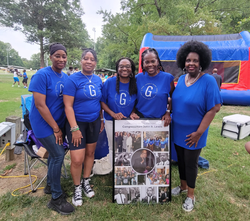 GetNGoodTrouble's tweet photo. At National Night Out -We are a community partner who cares about making our neighborhoods safer. We also registered a first-time voter who is excited to exercise her right to vote.
#goodtroublethinktank #vote #generalelection#johnlewis #firstimevoter #hatch #nestdc https://t.co/98bfr3RIVP