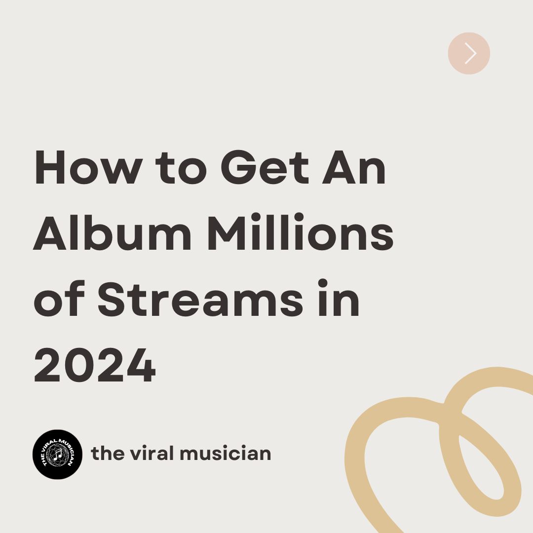 V1ral_musician's tweet image. Get your album millions of streams using this simple  strategy!

Follow me for more actionable advice

#musicbusinessmanagement #musicbusinessworldwide #musicbusinesstips #musicbusiness101 #musicbusiness #musicbussines #musicians #musician #musicianlife #musicbusinessmentor
