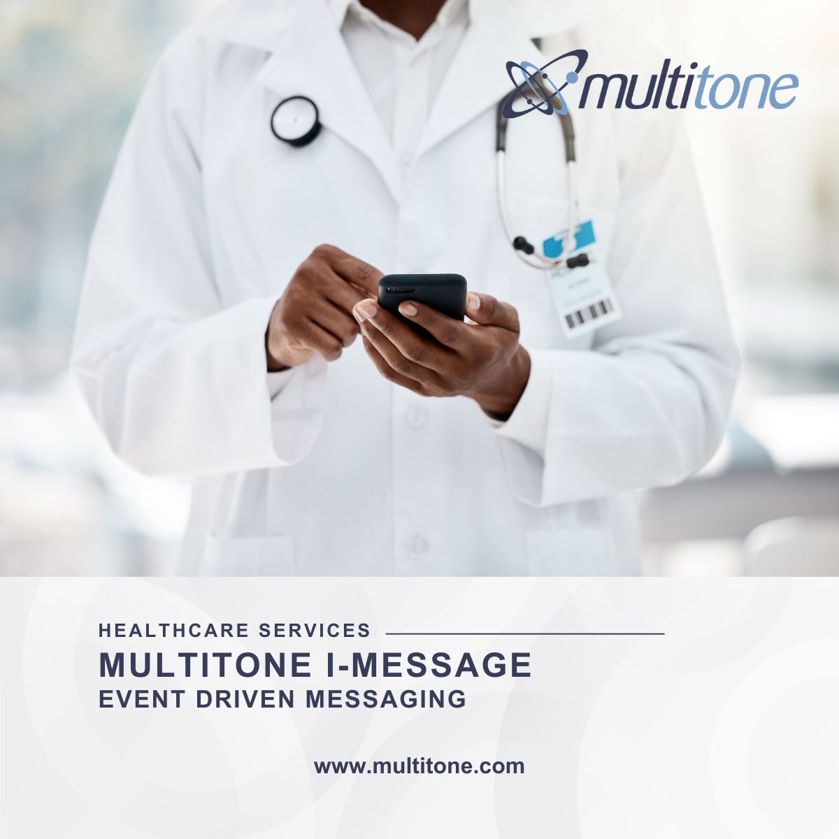 MultitoneUK's tweet image. Stop information overload in healthcare with Multitone i-Message’s event-driven messaging. Personalised alerts for each event. Faster response times, better care! Learn more: tinyurl.com/4yew4ffw
#HealthcareCommunication #ClinicalWorkflow