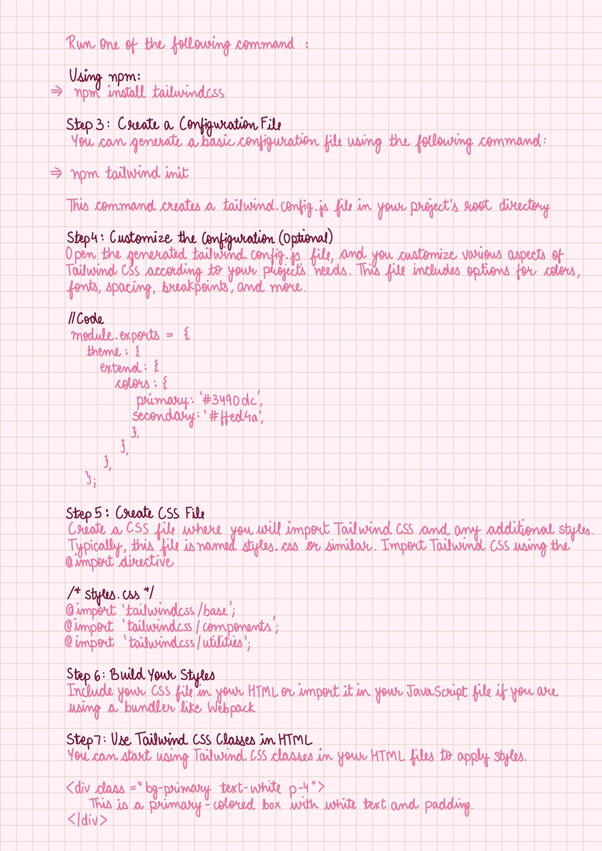 khushijohri01's tweet photo. Namaste React Assignment Episode 10 (Joh Dikhta Hai Wahi Bikta Hai)

Course - @akshaymarch7

Notes - @khushijohri01

#javascript #react #reactjs #reactdeveloper #frontenddeveloper #developer #developercommunity #developerjourney #reactjsdeveloper #webdevelopment https://t.co/Rcl4JXoPPh