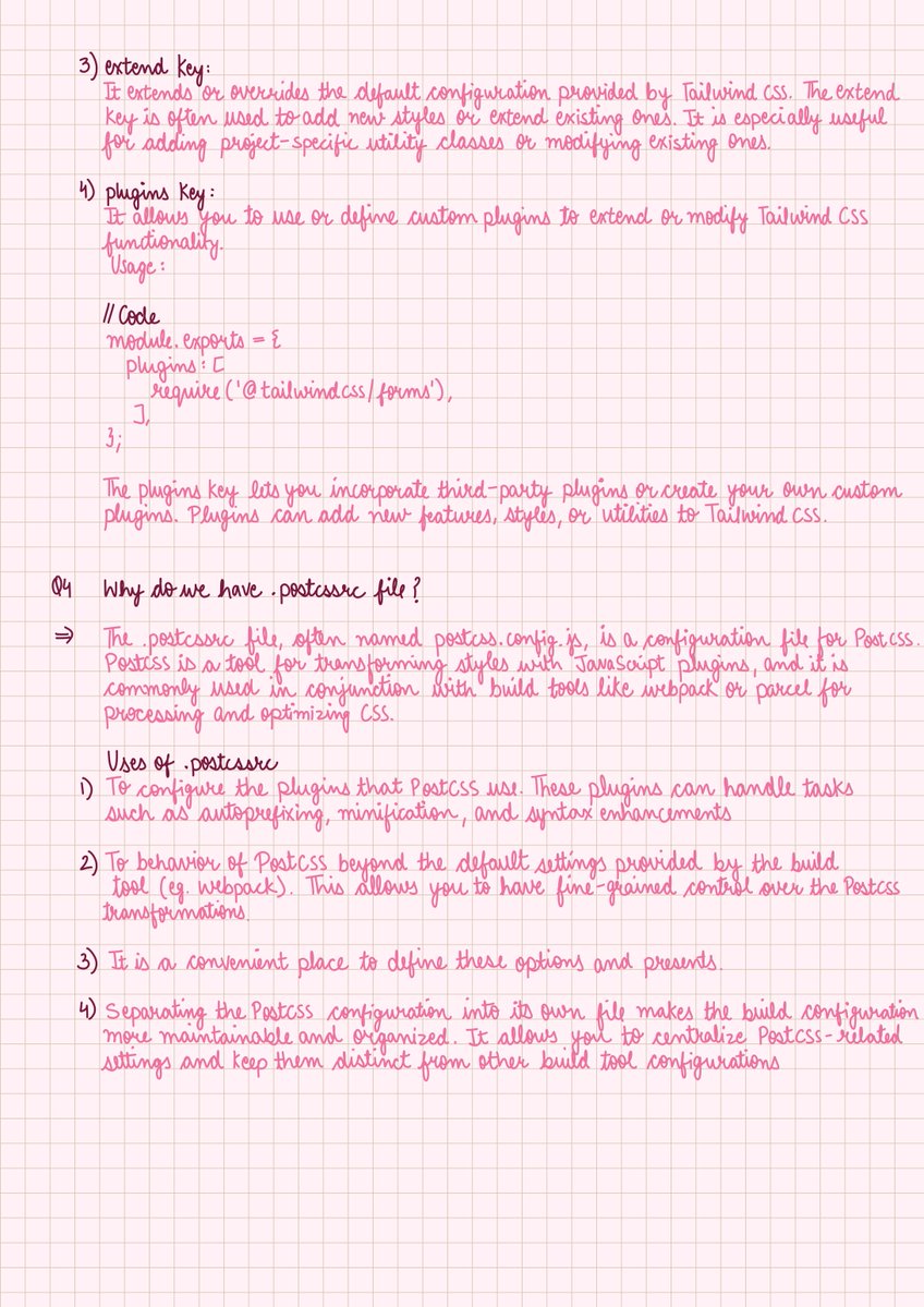 khushijohri01's tweet photo. Namaste React Assignment Episode 10 (Joh Dikhta Hai Wahi Bikta Hai)

Course - @akshaymarch7

Notes - @khushijohri01

#javascript #react #reactjs #reactdeveloper #frontenddeveloper #developer #developercommunity #developerjourney #reactjsdeveloper #webdevelopment https://t.co/Rcl4JXoPPh