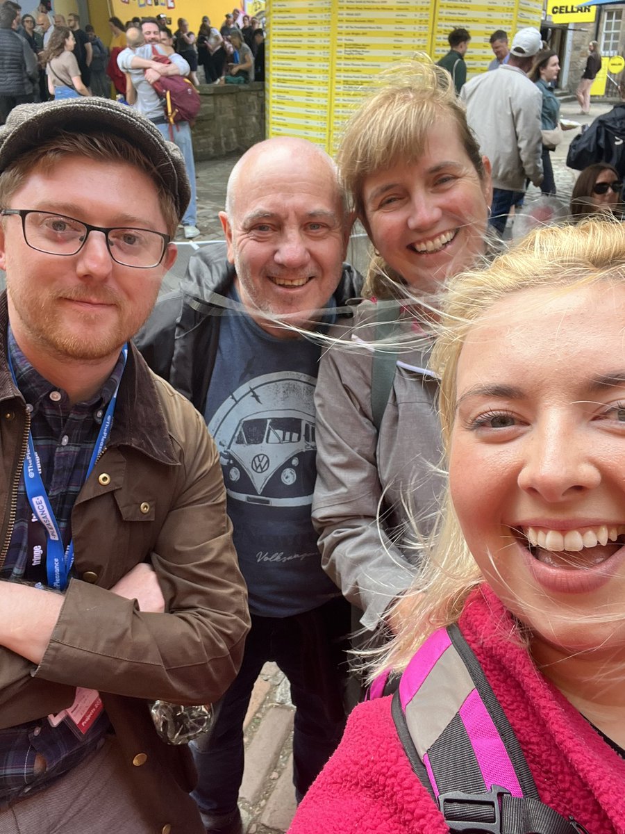Wee Yarn Productions (@wee_yarns) on Twitter photo Having a ball at <a href="/edfringe/">Edinburgh Festival Fringe</a> and so delighted to see familiar faces in our audiences!!
If you’re excited to see a FIVE STAR show at the festival, grab a ticket to The Daughters of Róisín. A moving piece of activism written with heart and soul♥️ #edfringe
pleasance.co.uk/event/daughter… Having a ball at <a href="/edfringe/">Edinburgh Festival Fringe</a> and so delighted to see familiar faces in our audiences!!
If you’re excited to see a FIVE STAR show at the festival, grab a ticket to The Daughters of Róisín. A moving piece of activism written with heart and soul♥️ #edfringe
pleasance.co.uk/event/daughter…