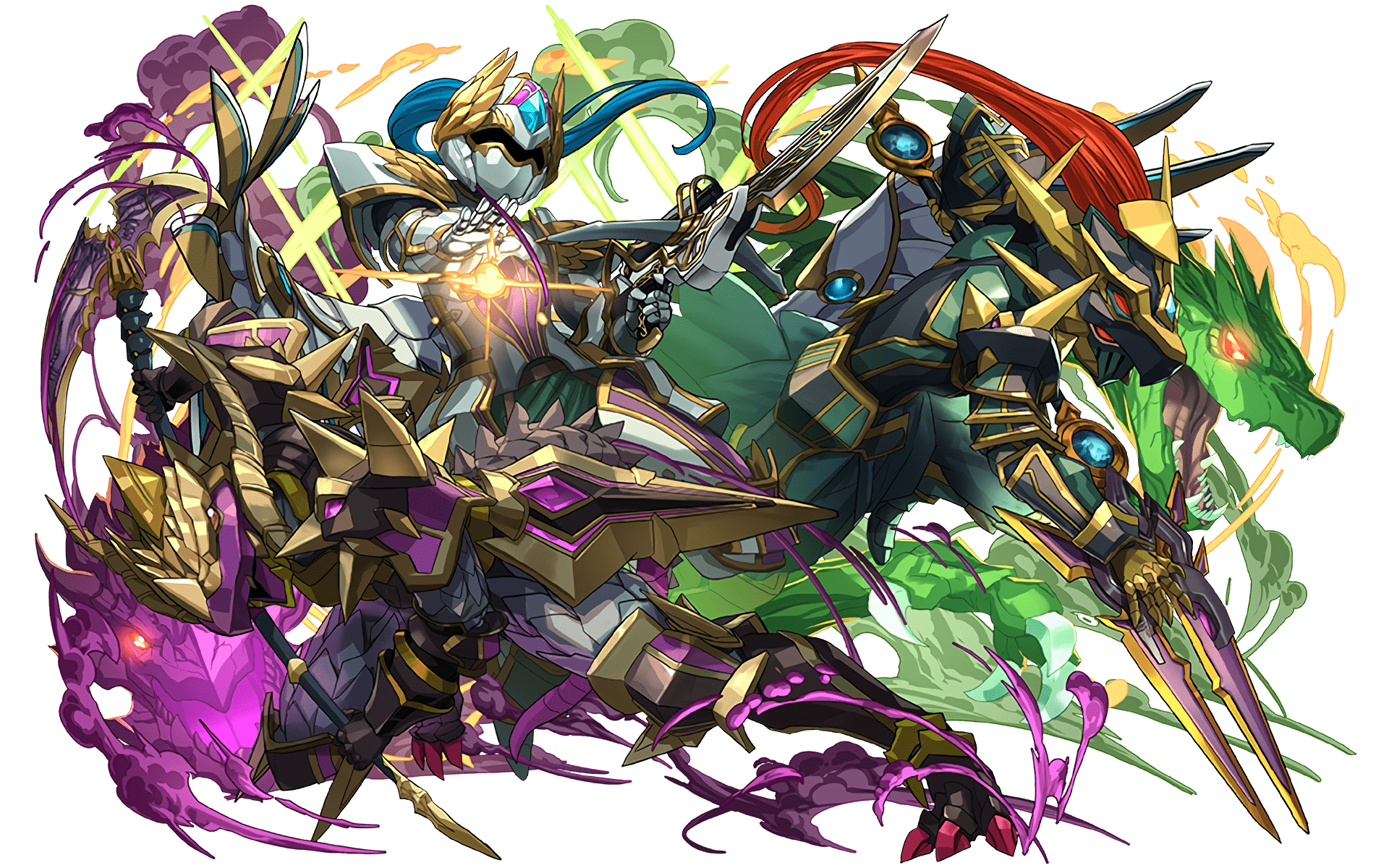 入場特典付き モンスターメモリーカード古龍騎士セロ＆天空騎士