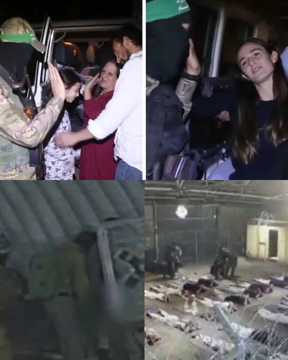 How Hamas treats prisoners Vs
How Israel treats prisoners