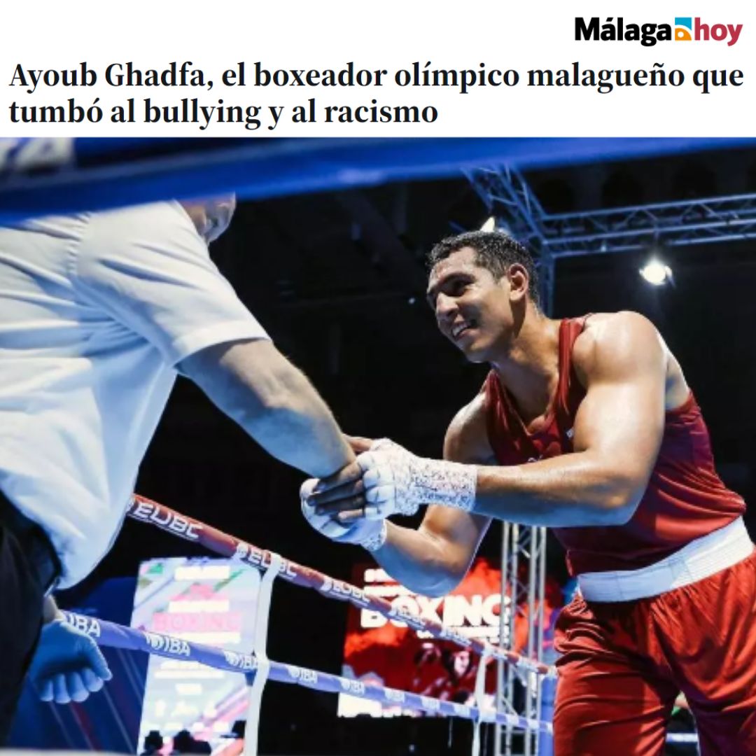 🥊 El marbellí Ayoub Ghadfa sufrió discriminación racial cuando era pequeño.

Ahora, con su medalla olímpica en París, y la posibilidad de convertirse en el primer boxeador español en conseguir el oro, demuestra una vez más el valor de la diversidad.

#Paris2024
