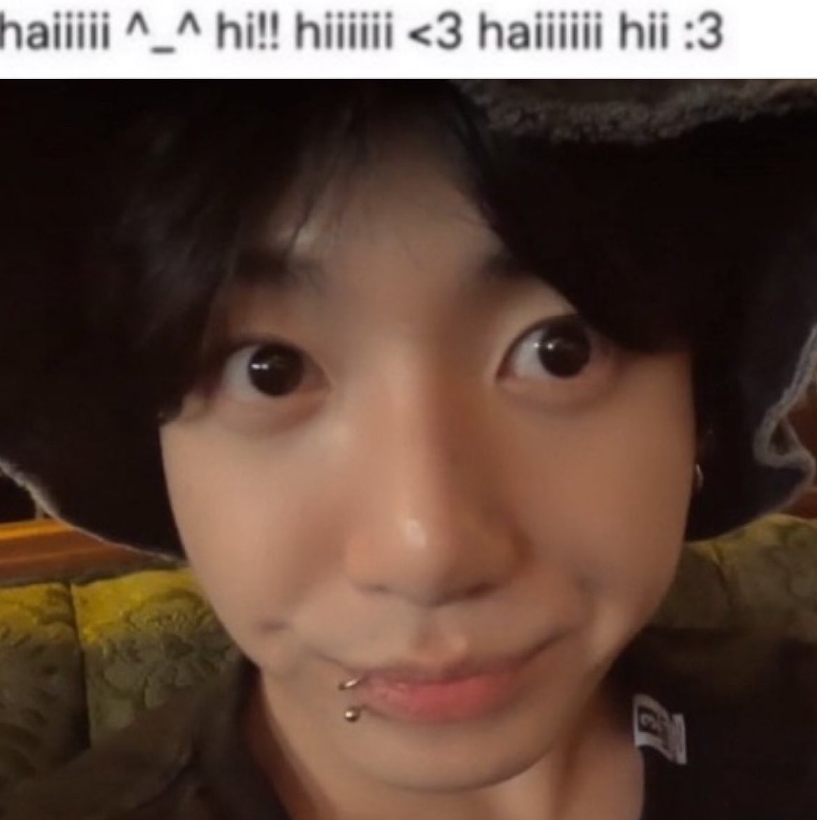 kkyukirby's tweet photo. if :3 was a person itd be jungoo https://t.co/urS0Iqzu4q