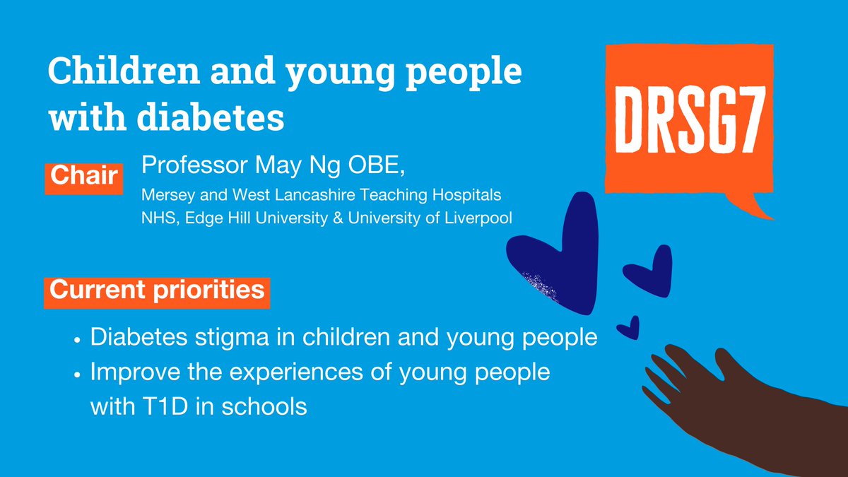 With our Diabetes Research Steering Group (#DRSG) 7, we’re hearing voices directly from children and young people living with #diabetes🗣️ 1/6