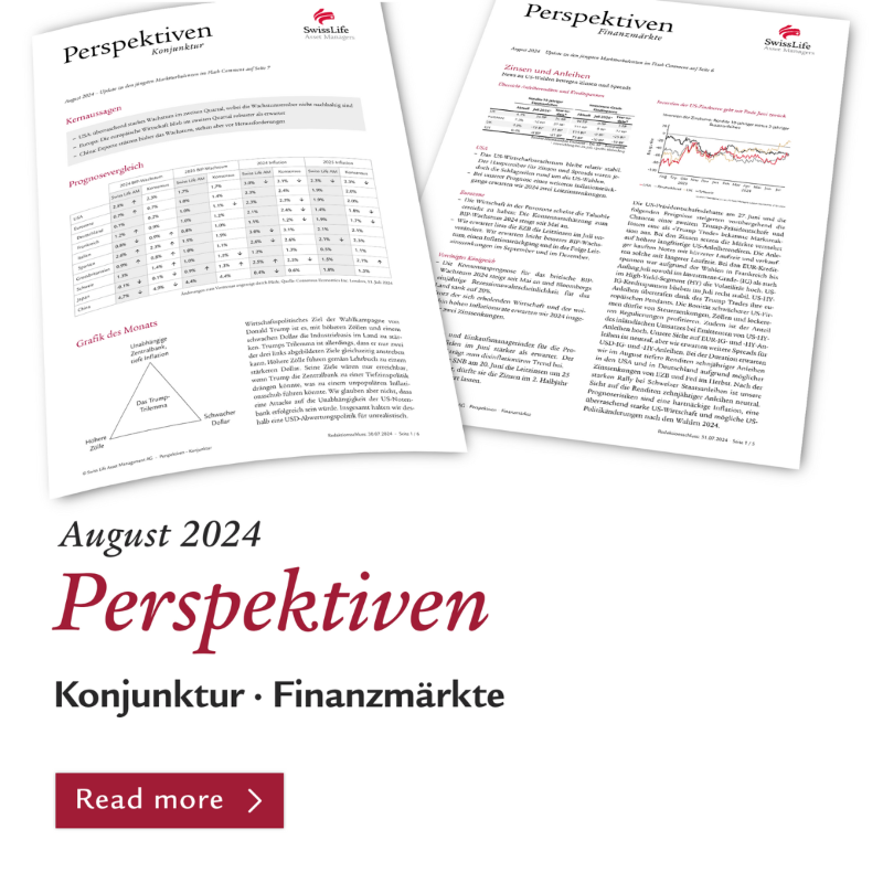 SwissLife_AM's tweet photo. 📖 Unsere August Perspektiven sind da! Laut dem Team um @MarcBruetsch bereitet der Rückgang der Inflation und die höhere Arbeitslosigkeit in den USA einen Boden zur Lockerung der Geldpolitik.  Mehr aktuelle Einblicke hier: https://t.co/mDP3b9UhVK #FinancialMarkets #Economics