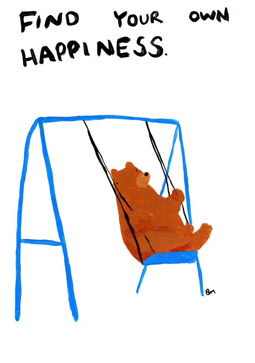 BadlyDrawnBears's tweet photo. Find your own happiness xox https://t.co/AKBuBvhtKk