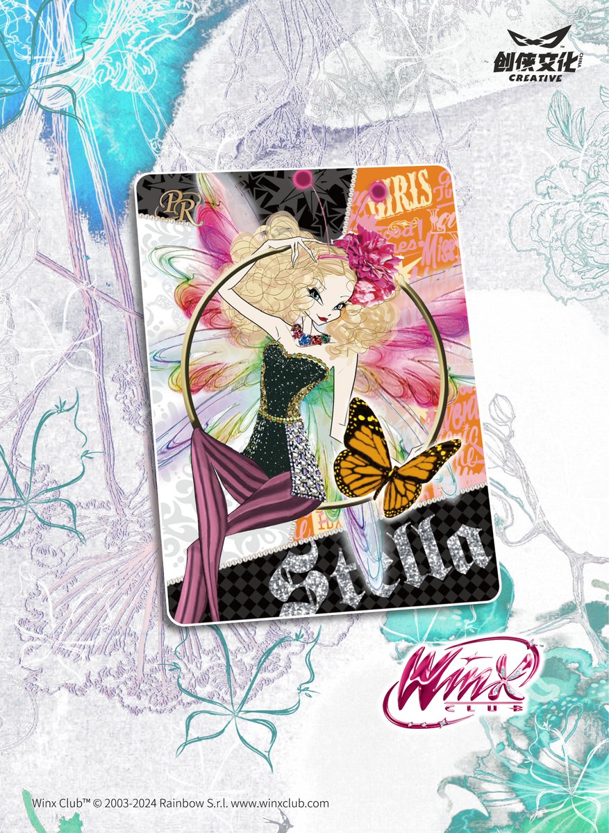 【Winx Club Fashion Show】
This is a series of fashion-themed collectible cards.

From clothing to accessories, it shines like a diamond, symbolizing nobility and elegance.
#winxclub  #chuangxia #animation