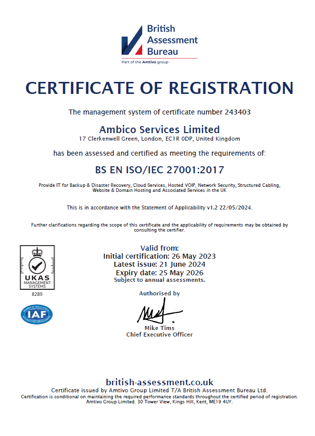 Ambico Services Limited tweet media