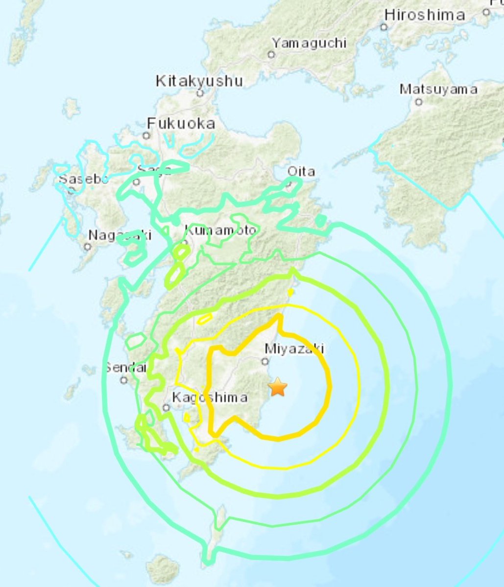 Se registra fuerte #sismo en #Japon 

M 7.1 
20 KM NE OF NICHINAN, JAPAN
Fecha 2024-08-08 
Hora 07:42:55 (UTC
Ubicación: )31.719°N 131.527°E
PF 25.0 KM 

#AlertaDeTsunami
