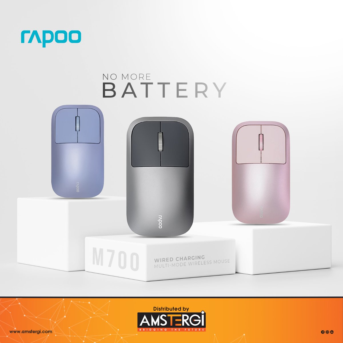 AmstergiConnect's tweet photo. Discover the convenience of the Wired Charging Multi-mode Wireless Mouse by @Rapoo, available now at @Amstergi!
Explore more at https://t.co/TbrIfL0tSM

#AMSTERGI #AMS #Amstergiholdings #bridgingthefuture #corporate #Distribution #B2BDistribution #Solutions #Rapoo #MultiModeMouse https://t.co/bqsZRhEExv