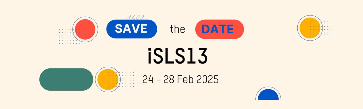 iSLS13. Save the dates: 24-28 Feb 2025! Come join us in Singapore for our annual international lipid symposium. #lipidomics #metabolomics #massspec. More info at: sling.sg/news-events/is…