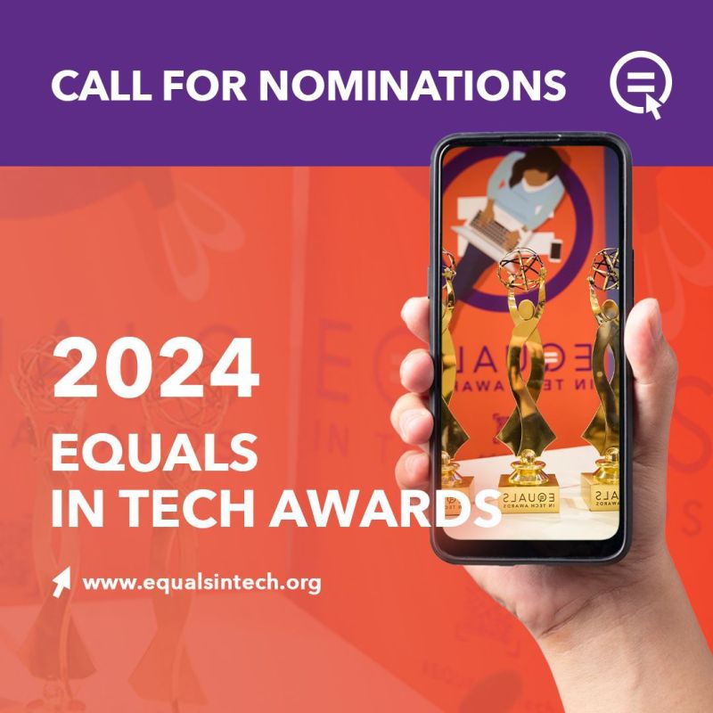 opportunitiesfy's tweet photo. π Exciting Opportunity! π Nominate initiatives for the 2024 EQUALS in Tech Awards that help bridge the digital gender divide!
π
Deadline: 1 Sept 2024, 23:59 CET.
πMore info: https://t.co/sC5ghnuN39
#GenderDigitalEquality #TechAwards2024 #WomenInTech #STEMForGirls #ICTAccess https://t.co/cEuV8cj7WQ
