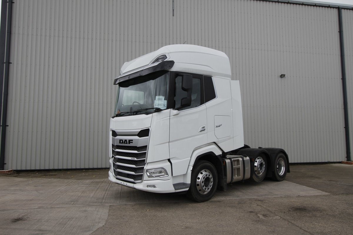 MotusDAF's tweet photo. Stock Truck Of The Week!
We have a wide range of new and used DAF trucks in stock, all ready for immediate delivery.
Check out today's selection... A DAF XG+ 530.
➡️ DAF corner view
➡️ Bunk beds
➡️ Drawer & fridge under bunk
➡️ Spacious interior
#NewTruck #NewDAF #DAFXG https://t.co/89cAU0b5mz