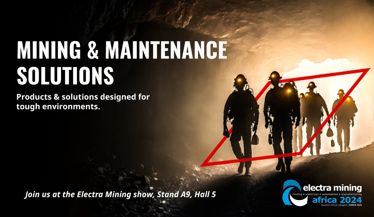 🛠️ Mining &amp; Maintenance Solutions
RS has supported industries like mining, forestry, and oil &amp; gas for 80+ years. Tough environments? We’ve got you covered with liable solutions. Learn more: bit.ly/mining-utiliti…

Visit us at Electra Mining: 2 - 6 Sept 2024, Stand A9, Hall 5
