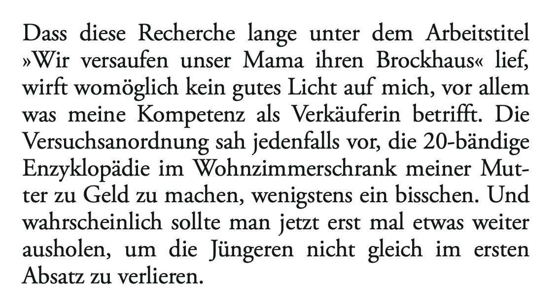 niggi's tweet photo. Es ist immer etwas heikel, wenn ein Text sich gleich zu Beginn selbst zum Thema macht, aber wenn es gelingt, ist es umso schöner. Auch der Rest dieser @DieZeit-Geschichte von @9kcb ist voller feiner Pointen. https://t.co/PfLaGmLsnw (€) https://t.co/6cpl6ez461
