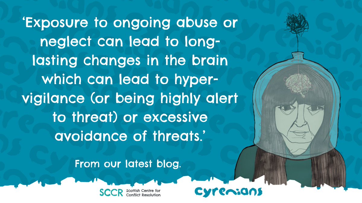 SCCR (Cyrenians) (@sccrcentre) on Twitter photo New blog on the role childhood trauma plays in brain development - and then behaviour, which can end in conflict.
'Exposure to ongoing abuse can interfere with children’s ability to make friends, concentrate, and navigate ambiguous social situations.' 👇
scottishconflictresolution.org.uk/blog/childhood… New blog on the role childhood trauma plays in brain development - and then behaviour, which can end in conflict.
'Exposure to ongoing abuse can interfere with children’s ability to make friends, concentrate, and navigate ambiguous social situations.' 👇
scottishconflictresolution.org.uk/blog/childhood…