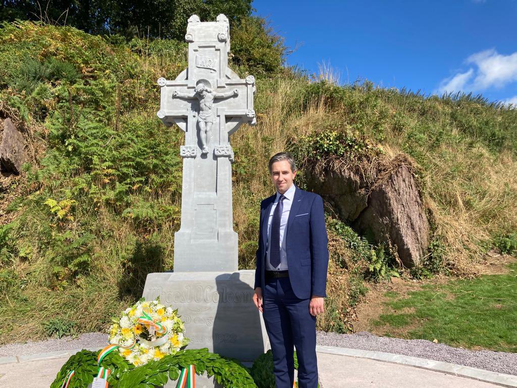 Béal na Bláth Commemoration (@bealnablath22) on Twitter photo Taoiseach <a href="/SimonHarrisTD/">Simon Harris TD</a> will deliver this year’s address at Béal na Bláth to mark the 102nd anniversary of the death of Michael Collins.
Commemoration will take place on Sunday August 25th at 3pm. Taoiseach <a href="/SimonHarrisTD/">Simon Harris TD</a> will deliver this year’s address at Béal na Bláth to mark the 102nd anniversary of the death of Michael Collins.
Commemoration will take place on Sunday August 25th at 3pm.