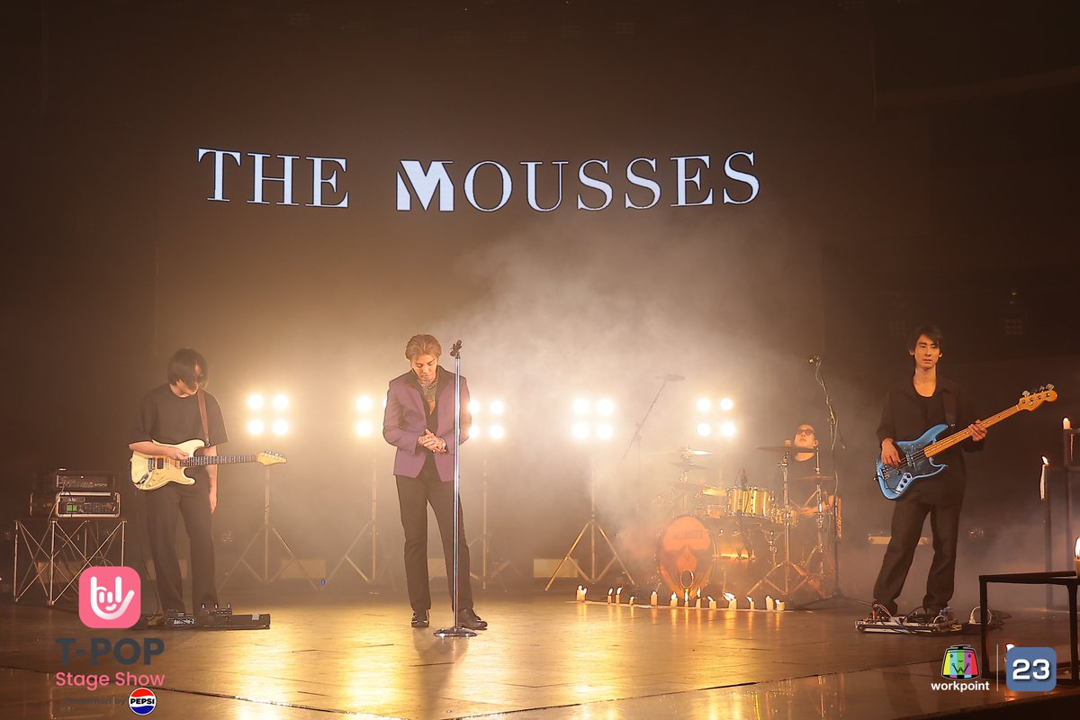 StageTpop's tweet photo. TpopStageShowpresentedbyPEPSI
#TpopStageShowpresentedbyPEPSIweek32 / 2024
✅ The Mousses
🎤 ไปไม่ไหวจริงๆ
#themousses
ทุกวันพฤหัสบดี เวลา 21.30 น. ทางช่องเวิร์คพอยท์ 23
#Workpoint23 #Workpoint
📲 ดาวน์โหลด T-POP Application
iOS : https://t.co/1J4k9Ts6BO
Android : https://t.co/GcDdInHQ1N