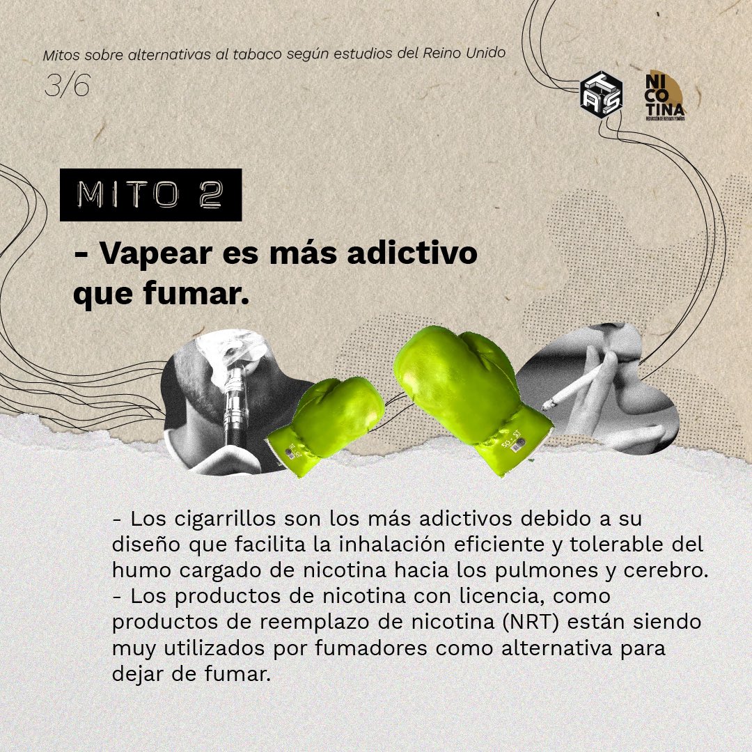 Plataforma para la Reducción de Daños en Nicotina tweet media