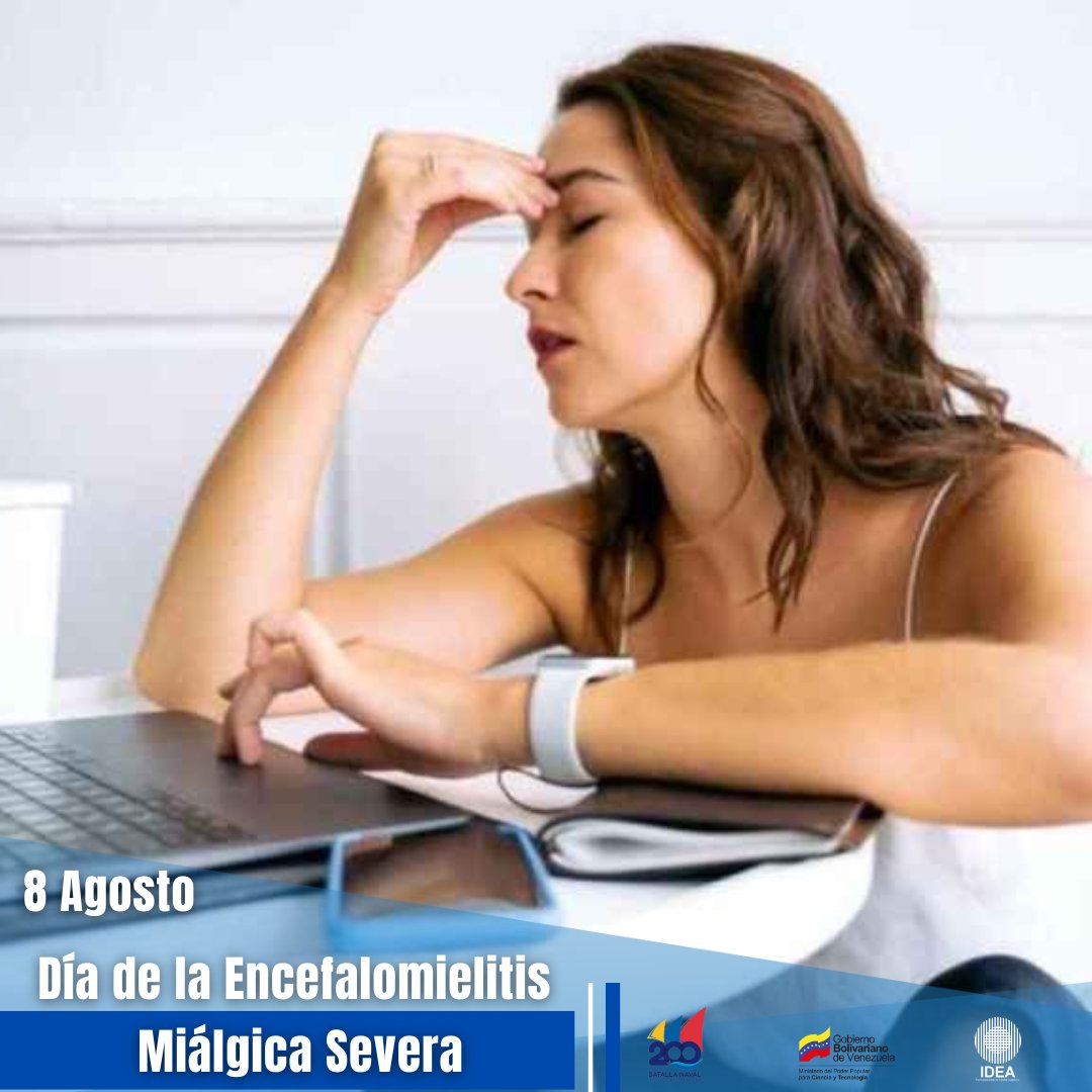 Hoy 8 de agosto se conmemora el Día de la Encefalomielitis Miálgica Severa (EMS), fecha especial destinada a crear conciencia sobre esta compleja y debilitante condición que afecta a millones de personas en todo el mundo
🧵
#encefalomielitismiálgicasevera #cienciaparalavida🧬