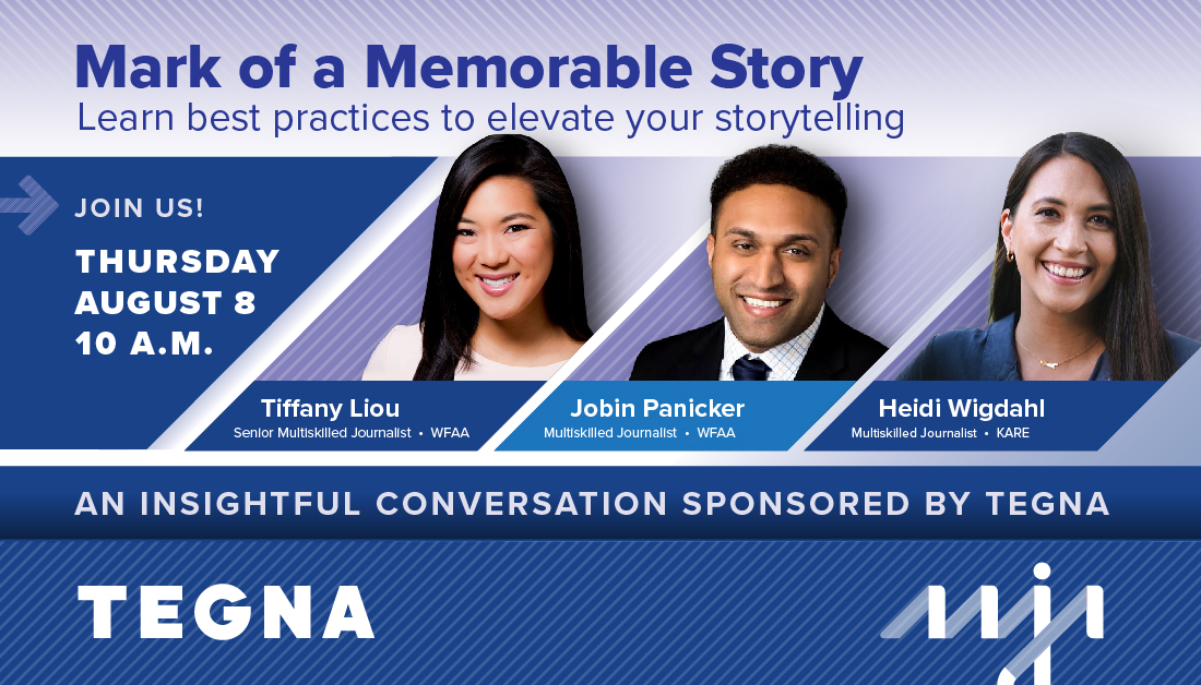 TEGNA (@tegna) on Twitter photo At 10 a.m. CT, join @WFAA’s <a href="/tliou/">Tiffany Liou</a>, <a href="/jobinpnews/">Jobin Panicker</a> and @KARE11’s <a href="/HeidiWigdahl/">Heidi Wigdahl</a> for “Mark of a Memorable Story” and learn how thoughtful story construction can elevate your storytelling into something memorable. #inclusivity #TeamTEGNA #AAJA24 At 10 a.m. CT, join @WFAA’s <a href="/tliou/">Tiffany Liou</a>, <a href="/jobinpnews/">Jobin Panicker</a> and @KARE11’s <a href="/HeidiWigdahl/">Heidi Wigdahl</a> for “Mark of a Memorable Story” and learn how thoughtful story construction can elevate your storytelling into something memorable. #inclusivity #TeamTEGNA #AAJA24