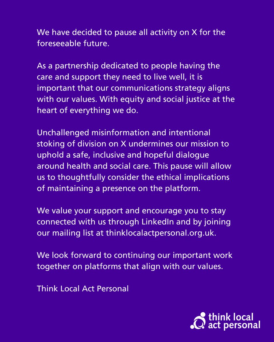 Think Local Act Personal tweet media