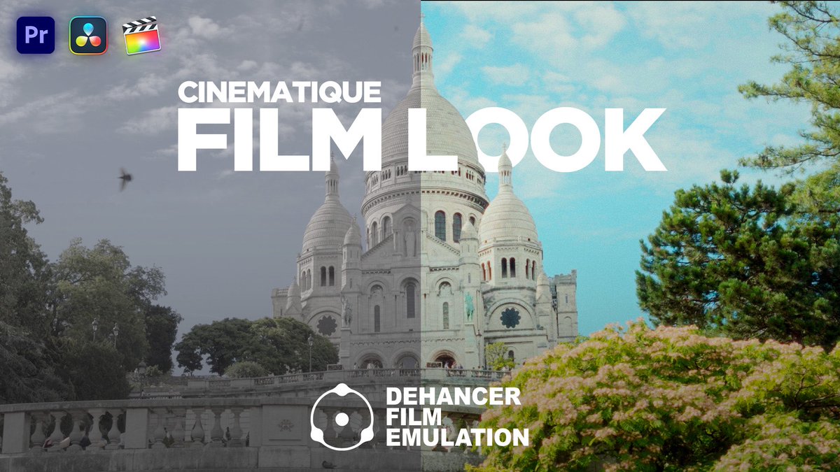 LouisChamard's tweet photo. Si vous cherchez à étalonner facilement vos vidéos tout en ayant un rendu cinéma, ma dernière vidéo est faite pour vous !

Ça fonctionne sur Première Pro, Davinci Resolve et Final Cut Pro 🎬

https://t.co/Jbmo0jXHcD https://t.co/psry60tUFJ