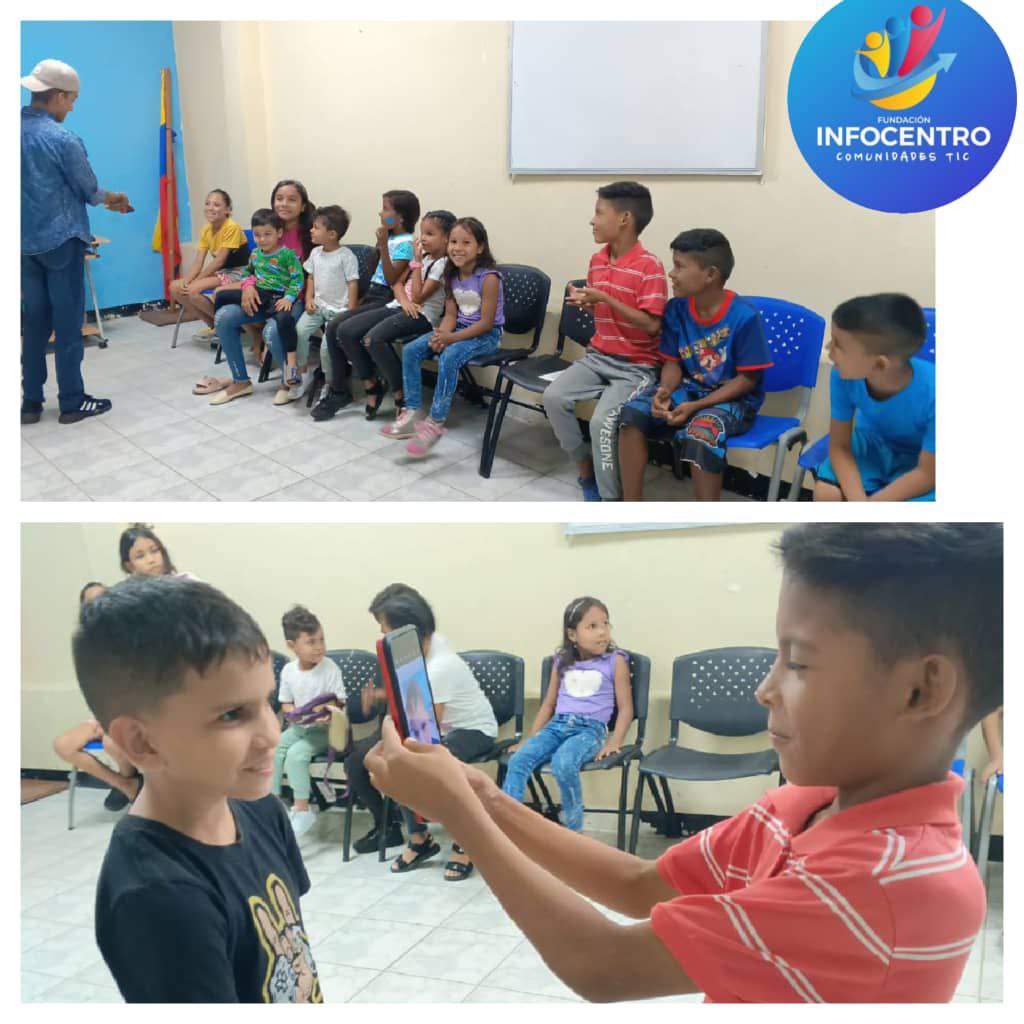 Participantes de las <a href="/BrigadasCHCH/">Brigadas comunicacionales Hugo Chávez</a> en @YAR13Ms se nutren en conocimientos de habilidades digitales para potenciar sus actividades…

#PuebloSonrienteYEnPaz
¡Vamos!
<a href="/Gabrielasjr/">Gabriela Jiménez</a>
@LarosaInfove
<a href="/InfocentroOce/">Infocentro_Vzla3</a>